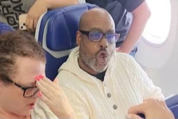 WATCH: Angry Plane Passenger Has Meltdown Over Crying Baby