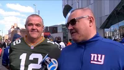 WATCH: British Giants Fans Give Cheeky Chant For Packers Fans