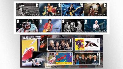 Stamp Me Up: Rolling Stones' 60th anniversary commemorated with new collection of UK stamps