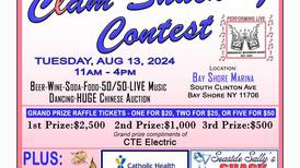 30th Annual West Islip Breast Cancer Coalition Clam Shucking Contest