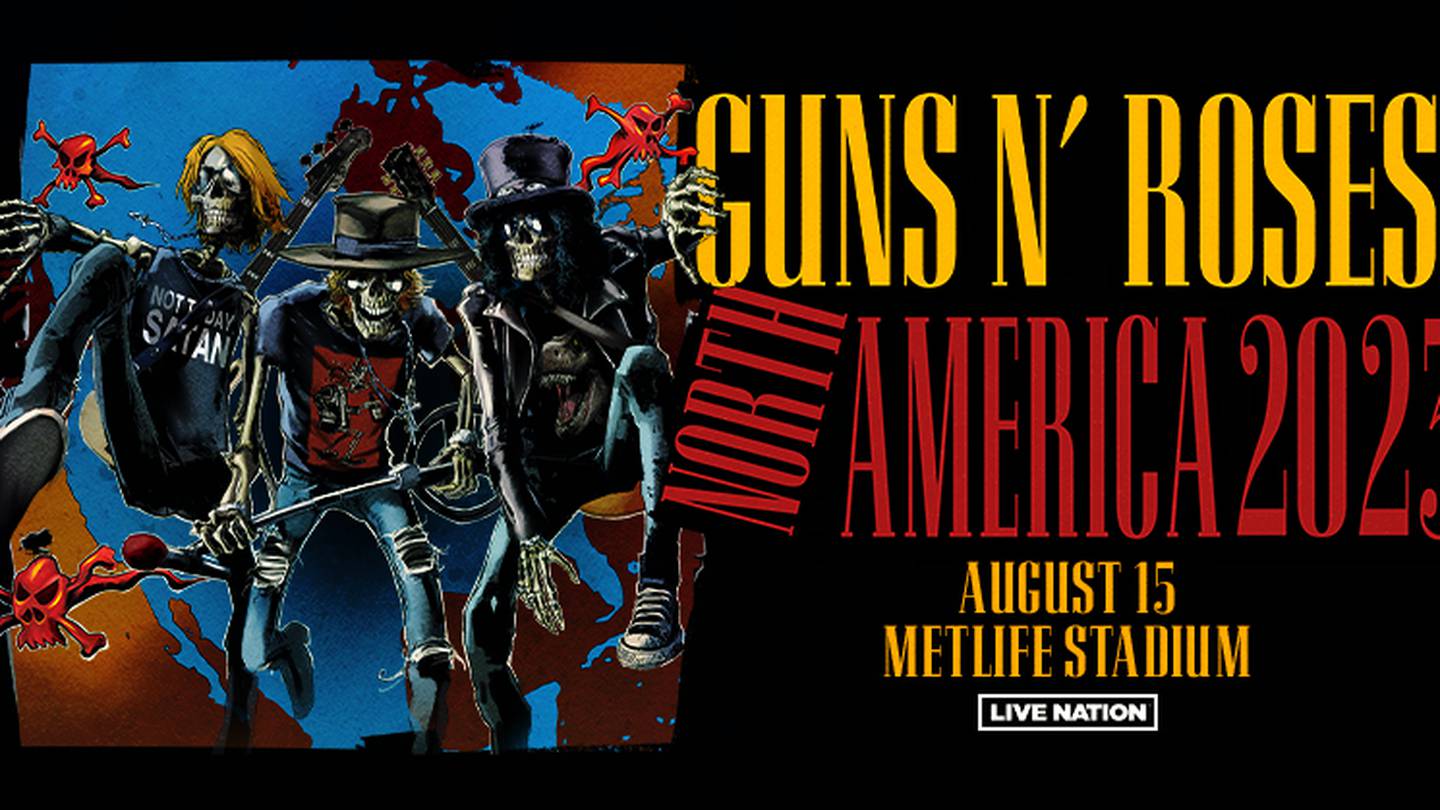 CONCERT UPDATE Guns N’ Roses is coming to MetLife Stadium 102.3 WBAB
