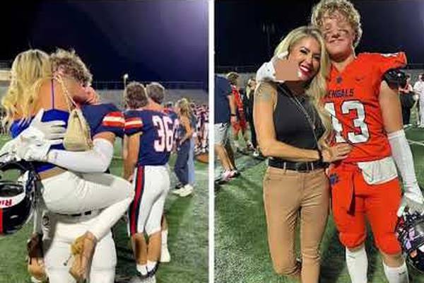 WATCH: Utah Mom Defends Jumping Into Son’s Arms After Football Game