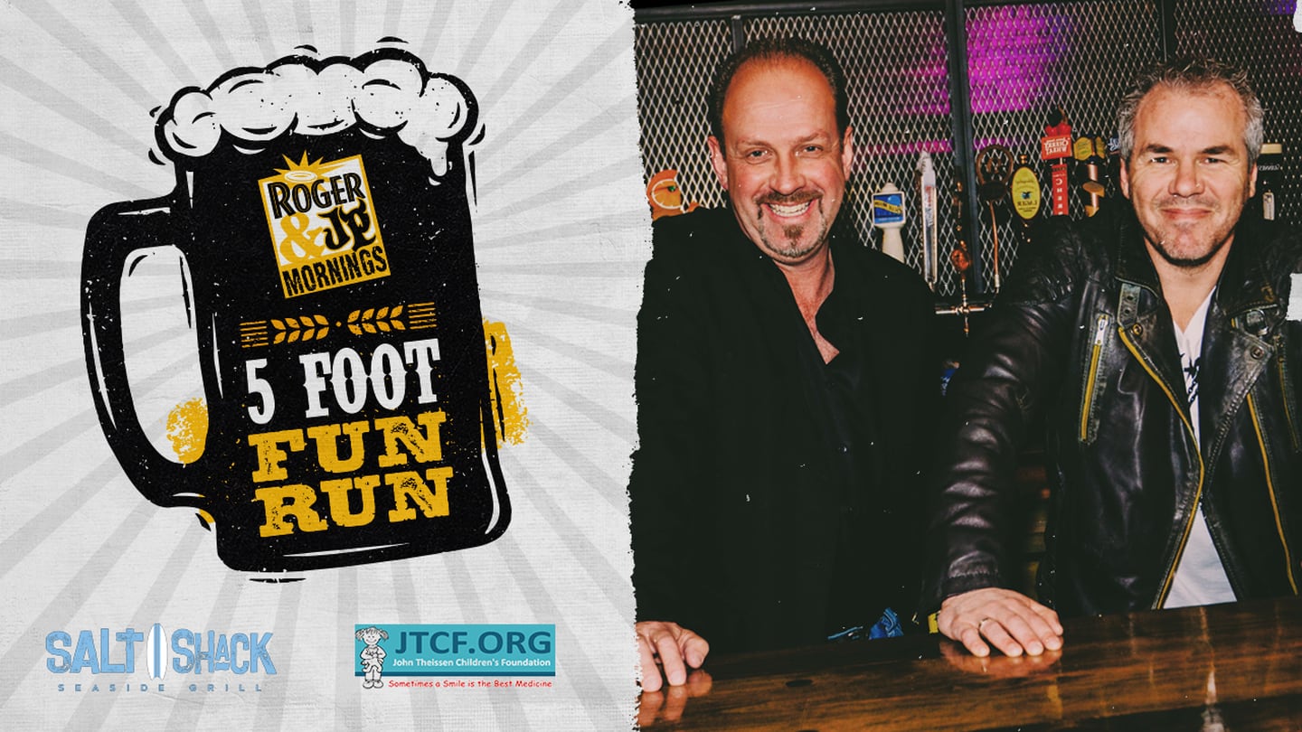 NEW DATE: Roger & JP’s 5-Foot Fun Run Is Back! 🍻
