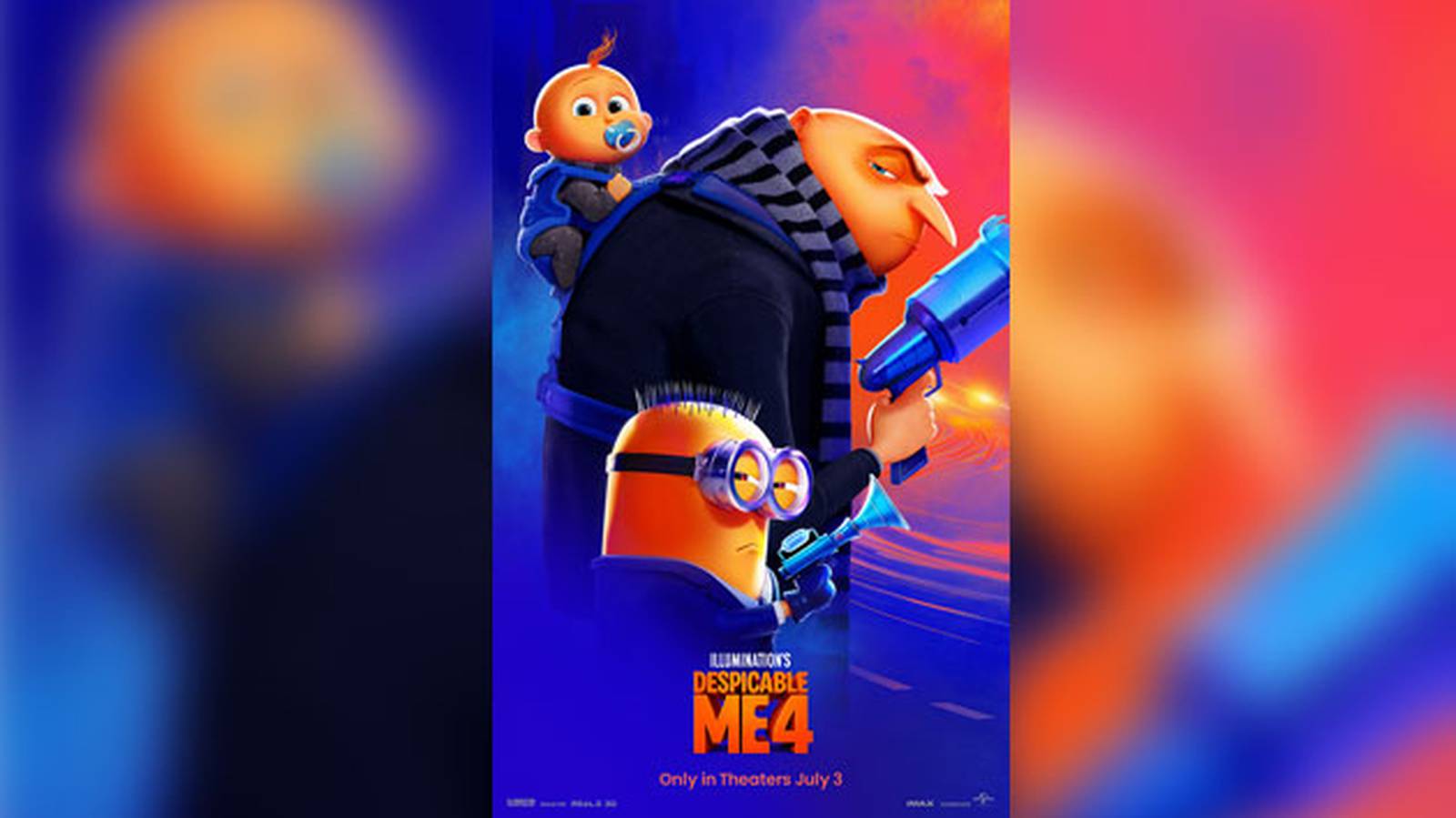 'Despicable Me 4' reigns at the box office with 44.6 million weekend