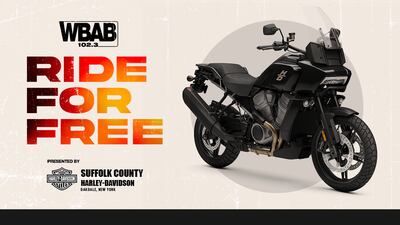 THIS WEEKEND: 102.3 WBAB’s Ride For Free Contest 