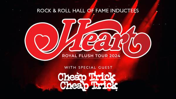 Win Tickets To See Heart & Cheap Trick