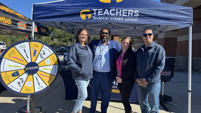 PHOTOS: 102.3 WBAB at Teacher's Federal Credit Union on October 10th.