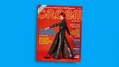 Exclusive: Special David Bowie-themed edition of 'CREEM' to be included with relaunched mag's first issue
