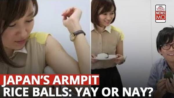 WATCH: Armpit Made Japanese Rice Balls Are Expensive