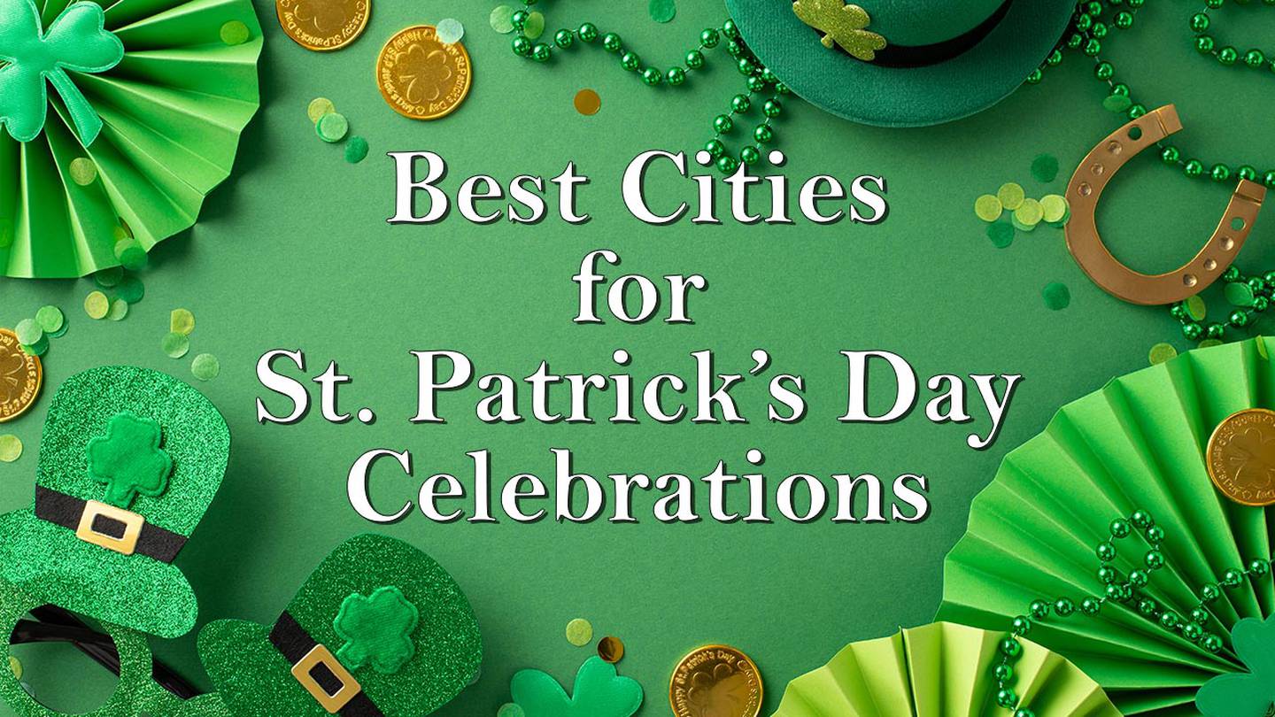 Photos Best cities for St. Patrick's Day celebrations 2024 102.3 WBAB