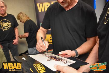 Check out your photos from Zebra's acoustic performance at the 102.3 WBAB studios on May 13th, 2025.