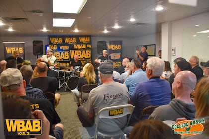 Check out your photos from Zebra's acoustic performance at the 102.3 WBAB studios on May 13th, 2025.