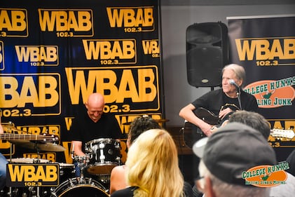 Check out your photos from Zebra's acoustic performance at the 102.3 WBAB studios on May 13th, 2025.