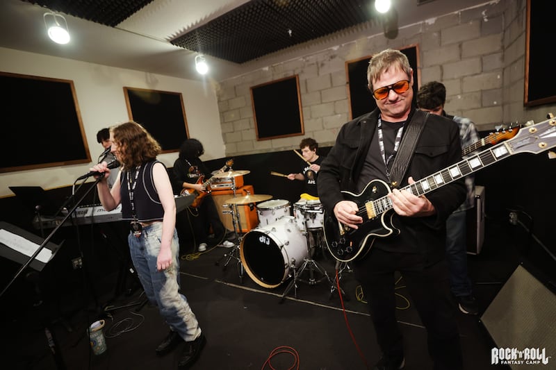 Check out some behind-the-scenes photos from Joe Rock as he attends the Rock N' Roll Fantasy Camp