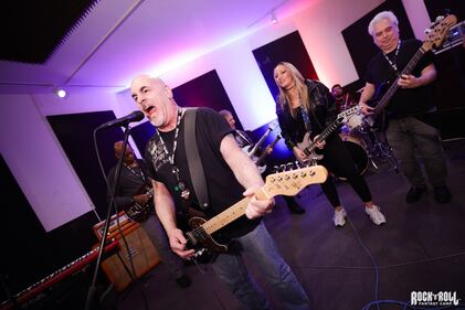 Check out some behind-the-scenes photos from Joe Rock as he attends the Rock N' Roll Fantasy Camp