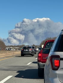 Several brush fires happened across Long Island on Saturday, March 8th near Exit 55 of Sunrise Highway. Check out these photos of the smoke and fire from several of our listeners.