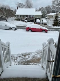 The view from Lisa's front porch