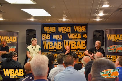 Check out your photos from Zebra's acoustic performance at the 102.3 WBAB studios on May 13th, 2025.