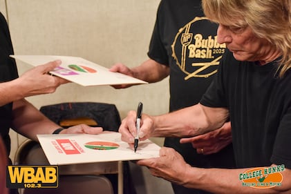 Check out your photos from Zebra's acoustic performance at the 102.3 WBAB studios on May 13th, 2025.