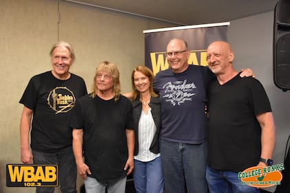 Check out your photos from Zebra's acoustic performance at the 102.3 WBAB studios on May 13th, 2025.