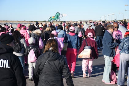 Check out all of the photos at the 2026 Making Strides Against Breast Cancer walk at Jones Beach State Park on Sunday, October 18th, 2026.
