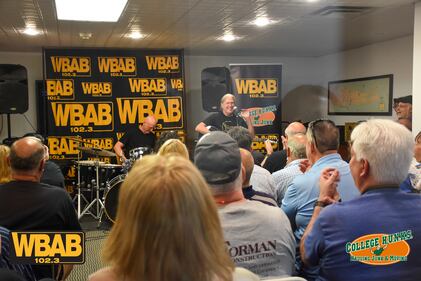 Check out your photos from Zebra's acoustic performance at the 102.3 WBAB studios on May 13th, 2025.