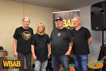 Check out your photos from Zebra's acoustic performance at the 102.3 WBAB studios on May 13th, 2025.