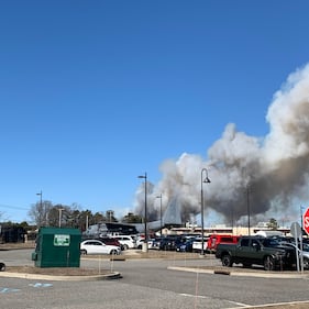 Several brush fires happened across Long Island on Saturday, March 8th near Exit 55 of Sunrise Highway. Check out these photos of the smoke and fire from several of our listeners.