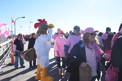Check out all of the photos at the 2026 Making Strides Against Breast Cancer walk at Jones Beach State Park on Sunday, October 18th, 2026.