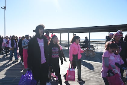 Check out all of the photos at the 2026 Making Strides Against Breast Cancer walk at Jones Beach State Park on Sunday, October 18th, 2026.