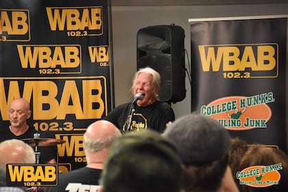 Check out your photos from Zebra's acoustic performance at the 102.3 WBAB studios on May 13th, 2025.