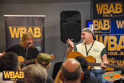 Check out your photos from Zebra's acoustic performance at the 102.3 WBAB studios on May 13th, 2025.