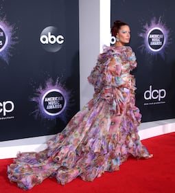 LOS ANGELES, CALIFORNIA - NOVEMBER 24: Halsey attends the 2019 American Music Awards at Microsoft Theater on November 24, 2019 in Los Angeles, California. (Photo by Rich Fury/Getty Images)