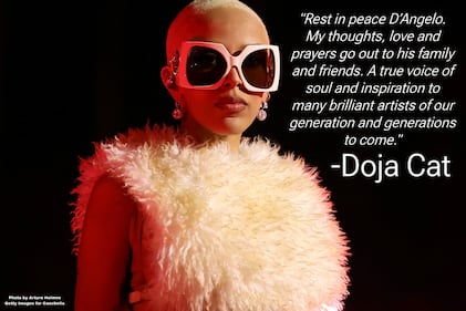 Celebrities Pay Tribute to D'Angelo