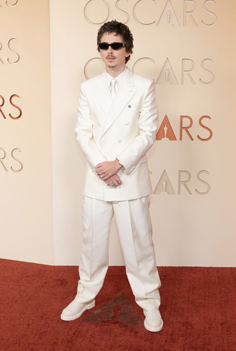 Oscars red carpet