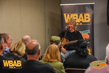 Check out your photos from Zebra's acoustic performance at the 102.3 WBAB studios on May 13th, 2025.