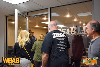 Check out your photos from Zebra's acoustic performance at the 102.3 WBAB studios on May 13th, 2025.