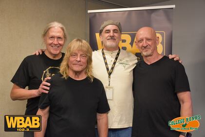 Check out your photos from Zebra's acoustic performance at the 102.3 WBAB studios on May 13th, 2025.
