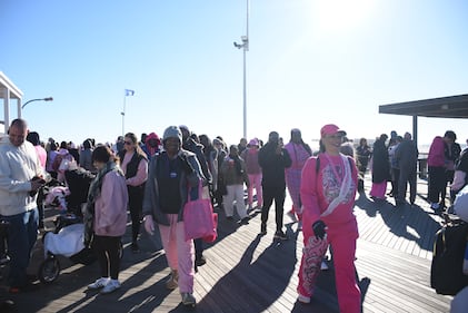 Check out all of the photos at the 2026 Making Strides Against Breast Cancer walk at Jones Beach State Park on Sunday, October 18th, 2026.