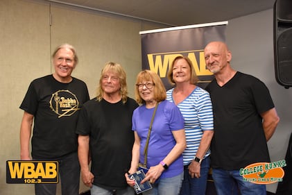 Check out your photos from Zebra's acoustic performance at the 102.3 WBAB studios on May 13th, 2025.