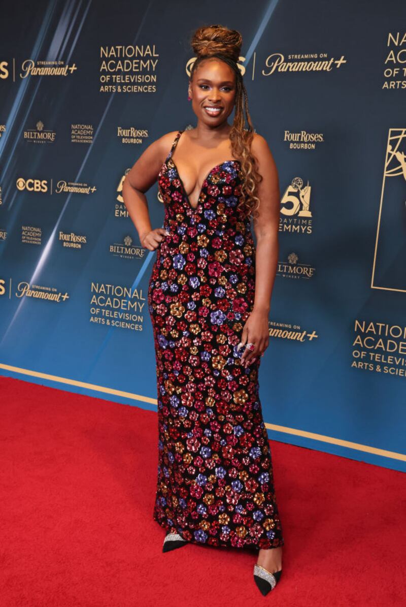 LOS ANGELES, CALIFORNIA - JUNE 07: Jennifer Hudson attends the 51st annual Daytime Emmys Awards at The Westin Bonaventure Hotel & Suites, Los Angeles on June 07, 2024 in Los Angeles, California. (Photo by Rodin Eckenroth/Getty Images)