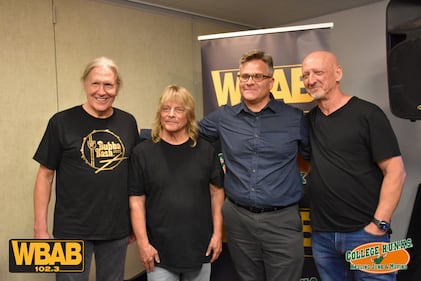 Check out your photos from Zebra's acoustic performance at the 102.3 WBAB studios on May 13th, 2025.
