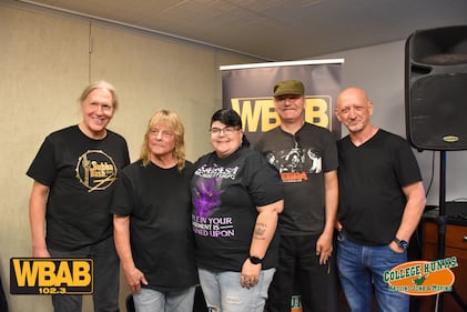 Check out your photos from Zebra's acoustic performance at the 102.3 WBAB studios on May 13th, 2025.
