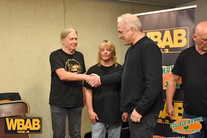 Check out your photos from Zebra's acoustic performance at the 102.3 WBAB studios on May 13th, 2025.