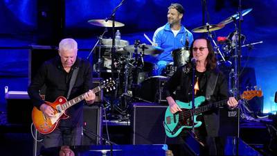 Rush's Geddy Lee and Alex Lifeson reunite to perform at 'South Park' 25th anniversary concert