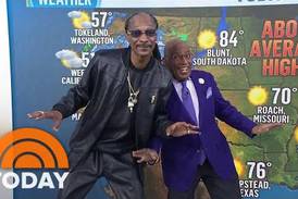 WATCH: Snoop Dogg Does Weed Weather Forecast On TODAY Show